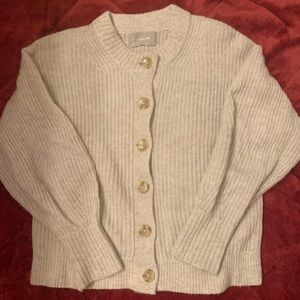 Everlane alpaca wool sweater cardigan